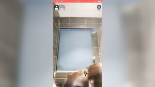 高跟贫乳露出癖痴女公厕里淫声荡语撩骚互动假屌抽插骚逼高潮喷水