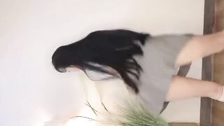 【网红泄密】快手熟女少妇 林雨馨 开裆丝袜自慰